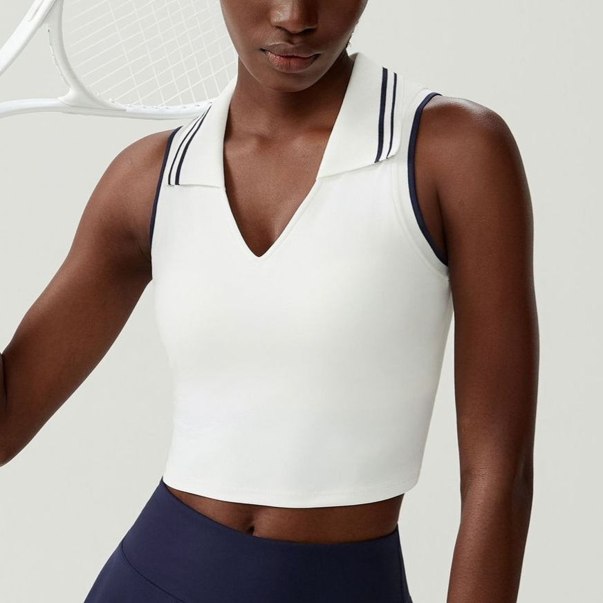 Badminton Outfit - Damskie stroje sportowe na zewnątrz, topy