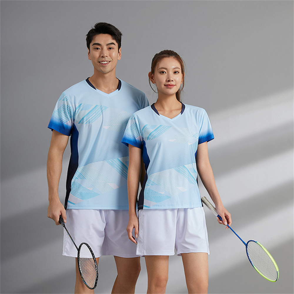 Badminton Outfit - Męskie koszulki do badmintona spodenki damskie