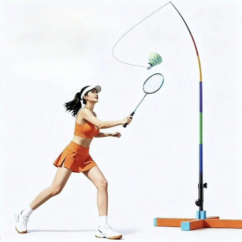 Badminton Raket - Automatyczny trenażer do badmintona dla dzieci,