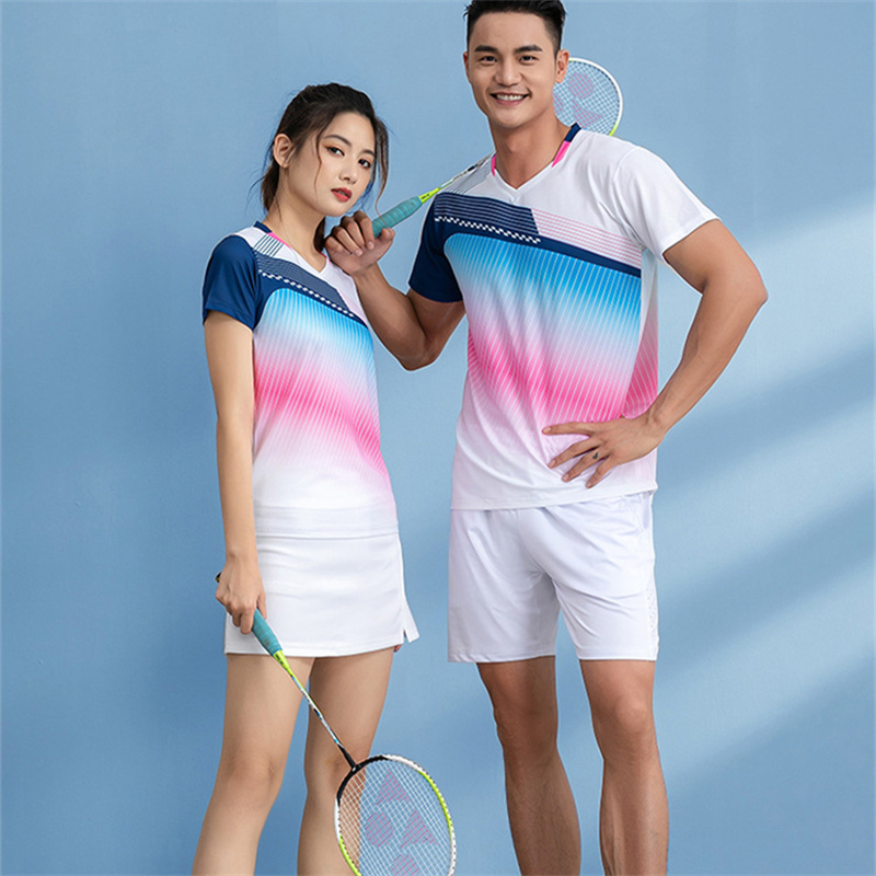 Badminton Outfit - Koszulki i spodenki do badmintona mężczyźni