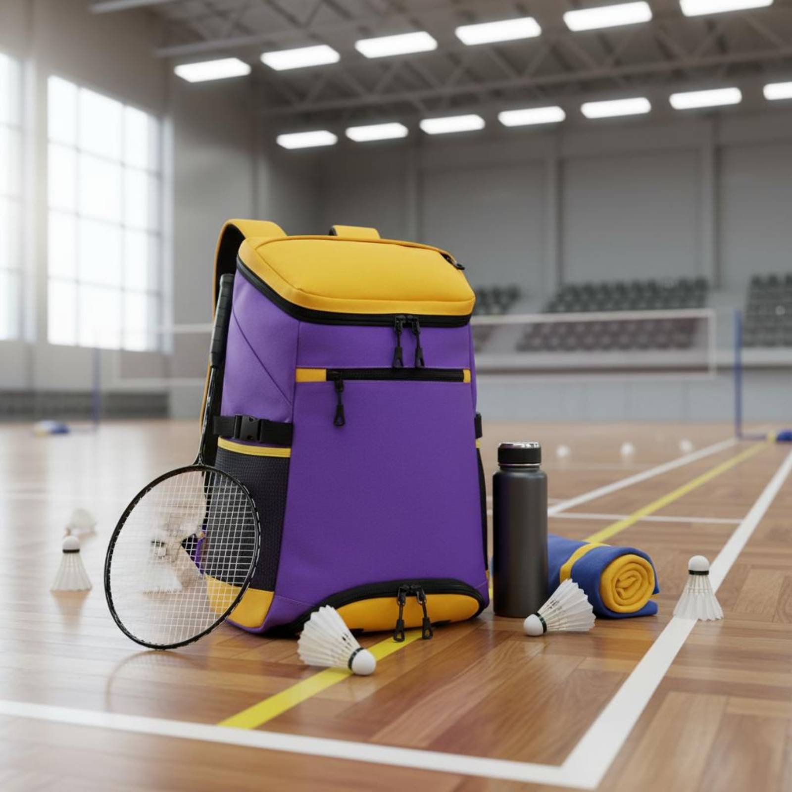 Plecak na badmintona o dużej p – Badminton Area recenzja i cena