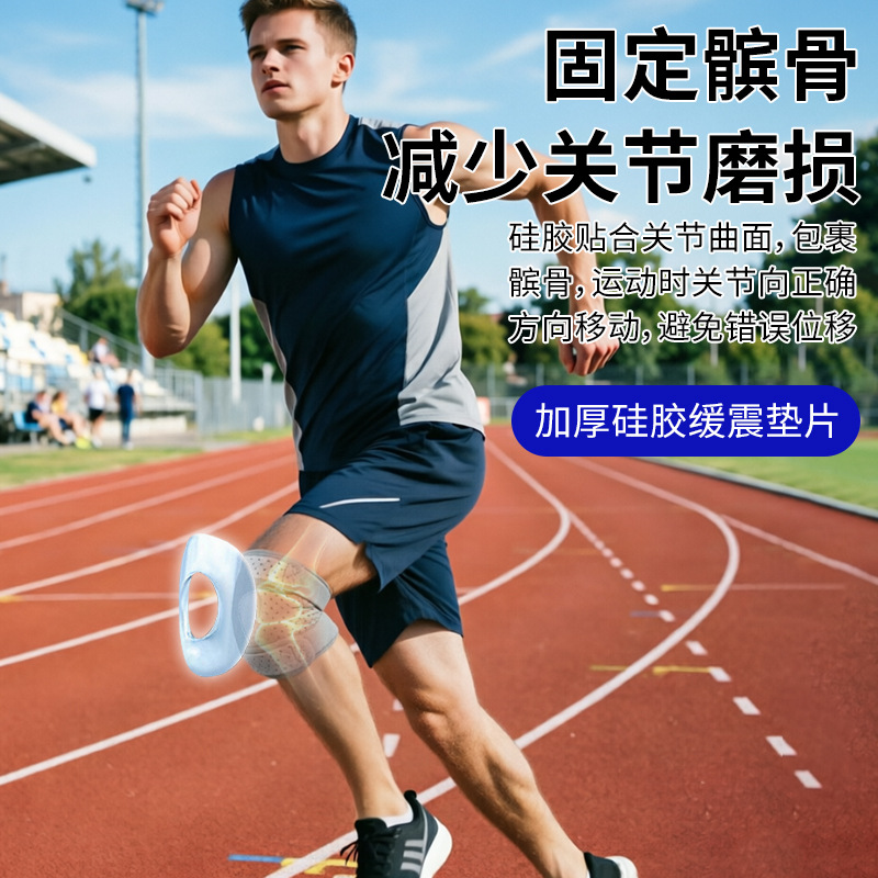 Silikonowa opaska na kolano, o – Badminton In English recenzja i cena