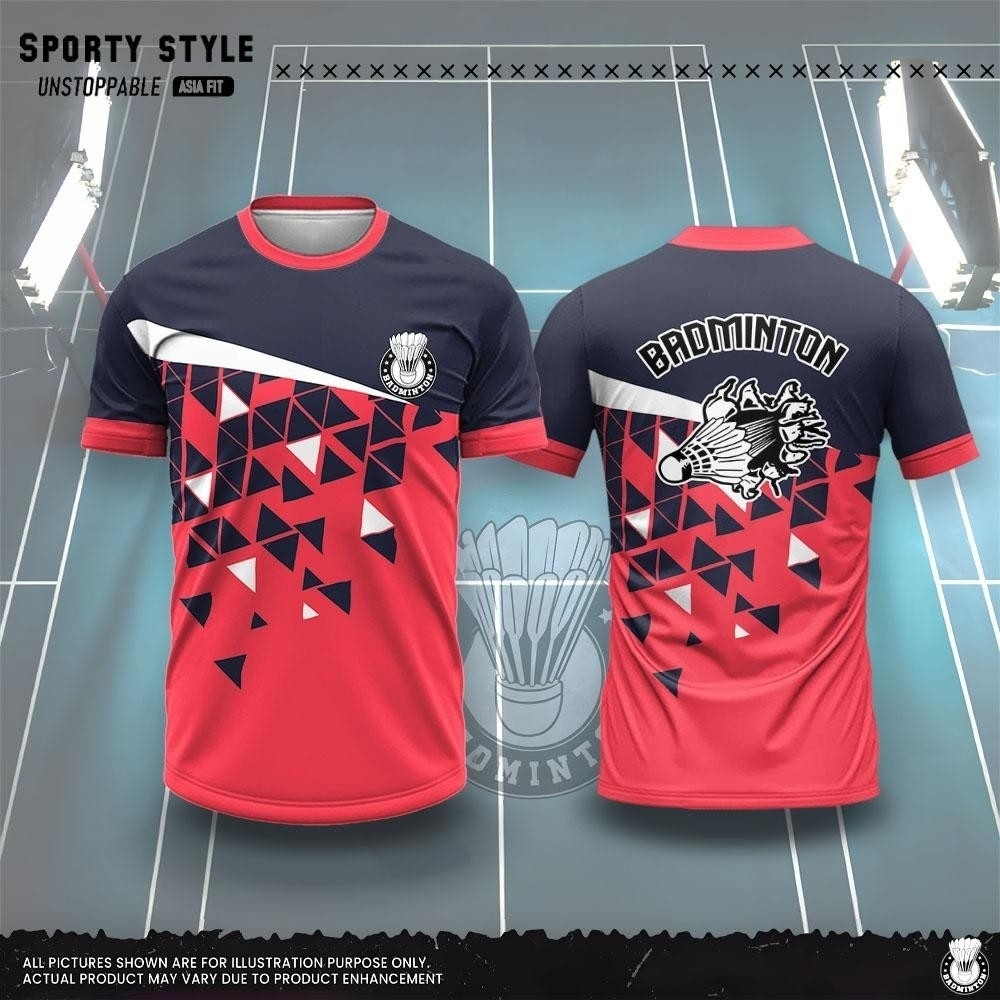 Męska Odzież Moda Koszulka Bad – Badminton Outfit recenzja i cena