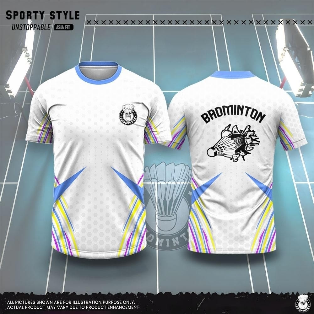 Męska Odzież Moda Koszulka Bad – Badminton Outfit recenzja i cena