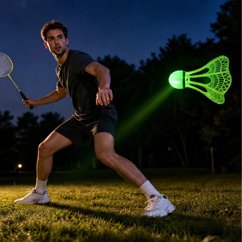Wiatroodporny, świecący lotek  – Badminton League recenzja i cena