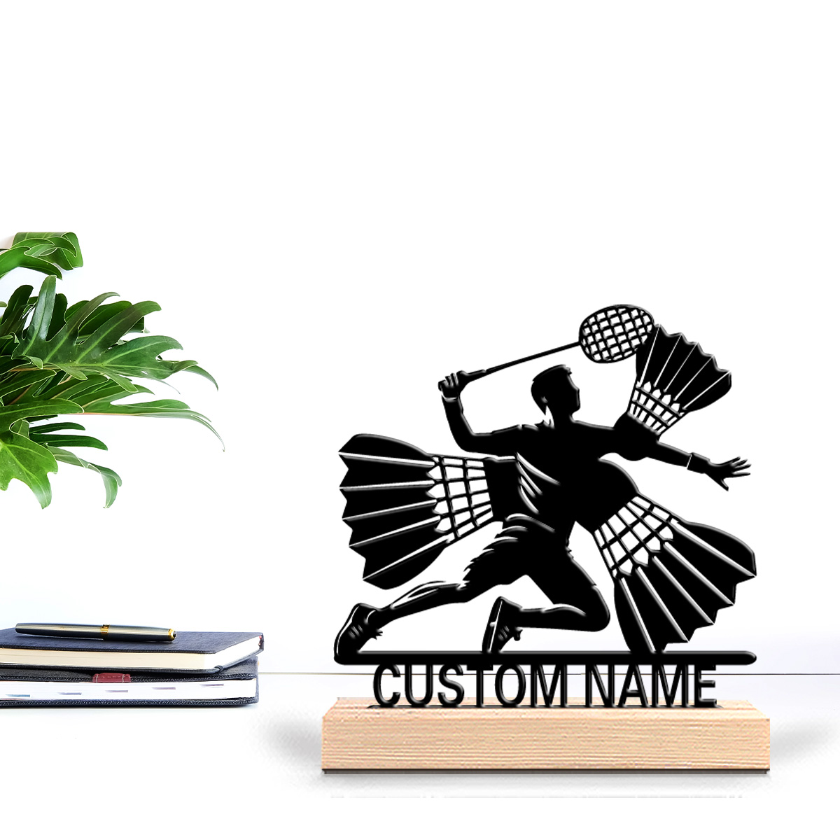1 szt. Abstrakcyjna figurka ba – Badminton Area recenzja i cena