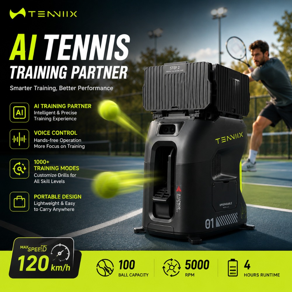 Maszyna do tenisa AI, intelige – Badminton In English recenzja i cena