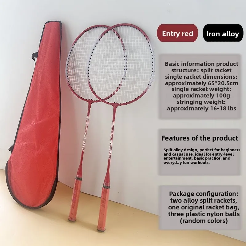 Zestaw do badmintona z 3 lotka – Badminton Raket recenzja i cena